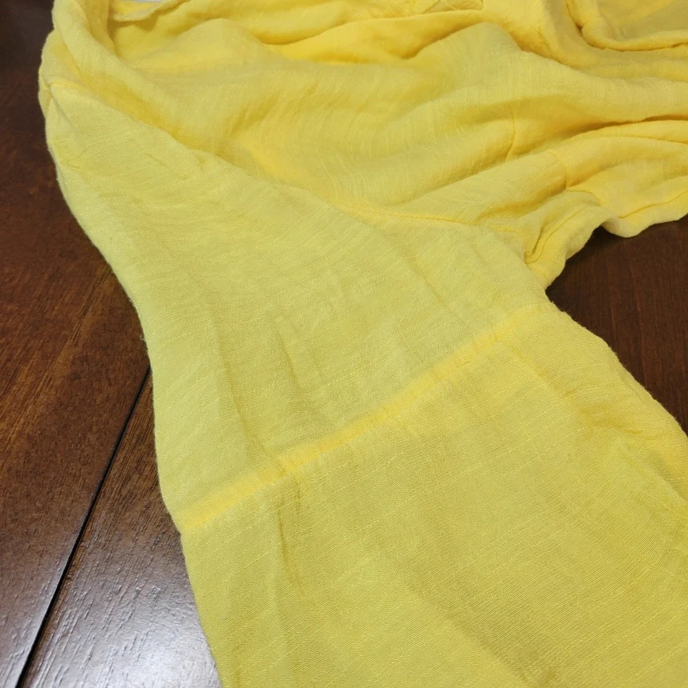 Anthropologie Maeve Verona Womens Top Size XS Yellow Peasant Cottagecore Blouse